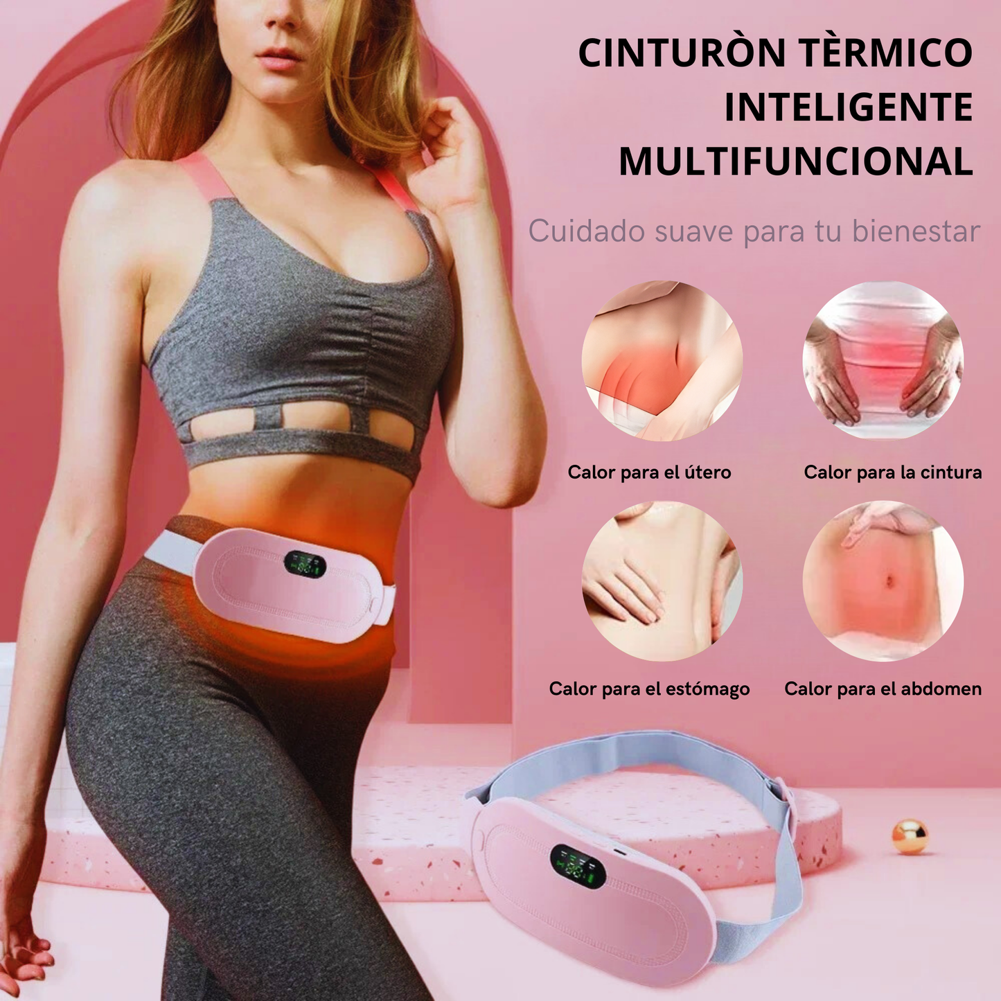 Cinturon termico vibratoria